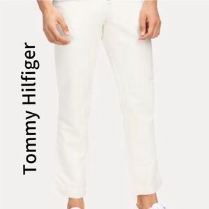 Tommy Hilfiger White Chinos Relaxed Fit with Excellent conditions